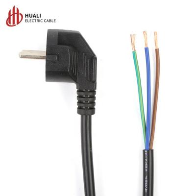 China COMPUTER 2 PIn Euro Plug Cord for Hair Straightener Power Cord for Straight Hair Cable Cord for sale