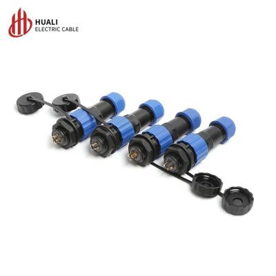 China Automotive Male To Female Industrial IP68 Plug In Plug Plastic Electrical Socket Waterproof Aviation Connector 3pin for sale