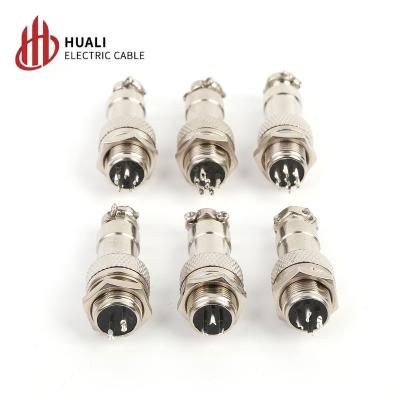 China GX12 Aviation Automotive High Quality Plug Waterproof Connector Plugs GX12 Socket Hexagon Assembly Connector for sale