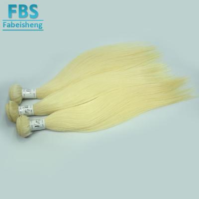 China Hot Selling 100% Raw Brazilian Hair Blonde 613 Raw Unprocessed Human Hair Straight for sale