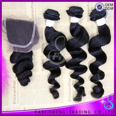 China Cheap Unprocessed Peruvian Virgin Human Hair 6a Wavy Loose Wave Human Hair Arts for sale