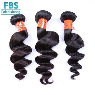 China Loose Wave Synthetic Hair Bundles Pack With Closure Bundles With Closure Seller for sale