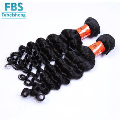 China Hot Sales Virgin Brazilian Loose Wave Human Hair 100% Natural Wave Way Hair Extensions for sale