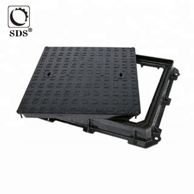 China Heavy Duty Industry Cast Iron Sewer Manhole Cover With Frame for sale