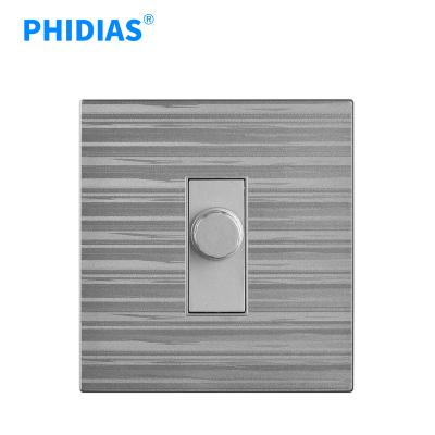 China High Quality Standard Safety PHIDIAS Step Rheostat Wall Switch Gray Home Use BS Fan Switch for sale