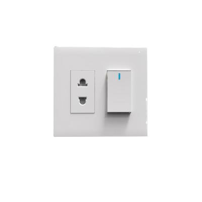 China home & Office BS Standard Professional Manufacturer Residential Flame Retardant Wall Switch Electrical Outlets for sale