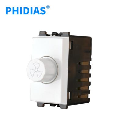 China High Quality Safety PHIDIAS Vietnam Dim Surface 16A White Fan Wall Switch Knob for sale