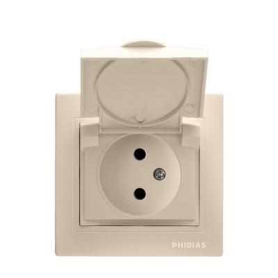 China home & Office Europe Wall Switch Socket Germany Plug Control Electric Light Switch for sale