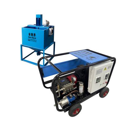 China 500bar water industrial sand cleaning high pressure blasting device for cleaning surfaces for sale