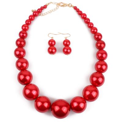 China FASHIONABLE High Quality Beads Jewelry Set Indian Style Beads Jewelry Set New Design Beads Jewelry Set T8052 for sale