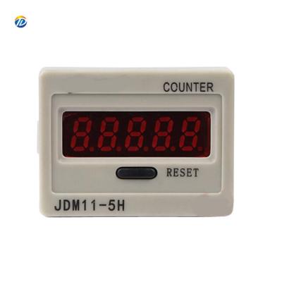 China Jdm11-5h 5digit Electronic Counter Counter Counter Ac220 Industrial Mechanical Digital Meter for sale