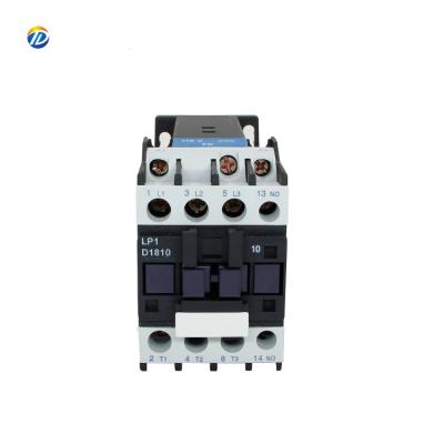 China Cheap price LP1-D1810 18amp 12v 24v motor control 48 volt dc magnetic contactor for sale