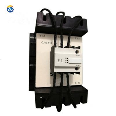 China Used To Put A Contactor On Coil Switching Capacitor Of Low Voltage Parallel Connected Capacitor Competitive Price Cj19-115 for sale