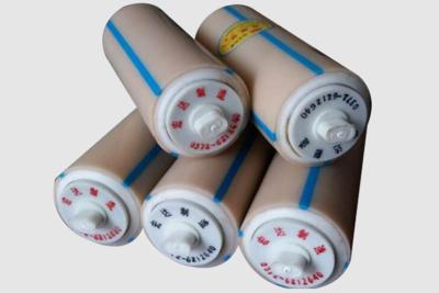 China Dustproof Nylon Conveyor Rollers Diameter 89×190 Power Plant Plastic Nylon Rollers for sale