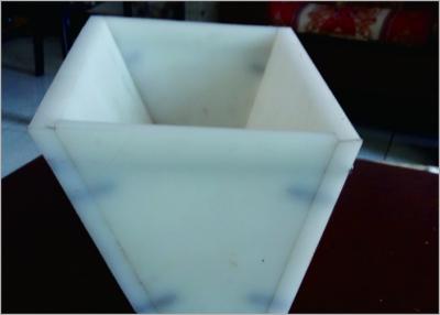 China Non Stick UHMW-PE Grain Elevator Buckets Applied On Agriculture Machines for sale