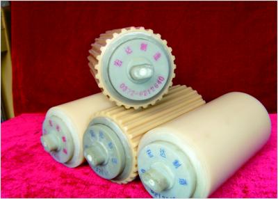 China No Sticky Nylon Conveyor Rollers Plastic Conveyor Rollers For Much Dust Environment for sale