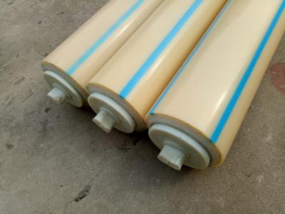 China Fertilizer Industrial Conveyor Return Rollers With Dustproof Cover and Labyrith Seal for sale