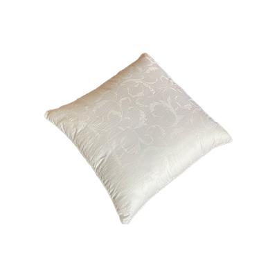 China Bed Nature Tussah Silk Filled Pillow Protector Anti Dust Mite Silk Filling Pillow (Full) for sale