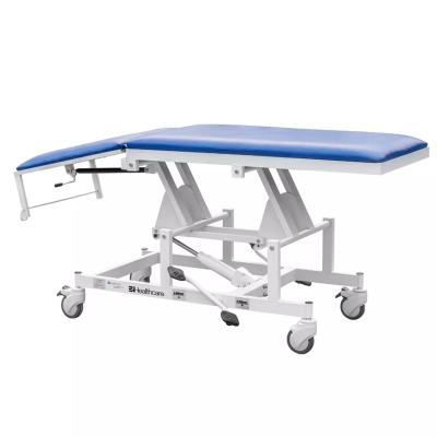 China Steel frame examination table aluminum alloy emergency folding ambulance stretcher epoxy coated hospital beds for sale for sale