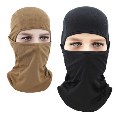 China Custom Polyester Balaclava COMMON Hood Headwear Different Way To Hole 1 Hole Mask Wear For Sun Cycling for sale