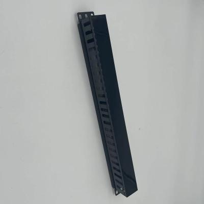 China High quality cable organizer cable manager 24 ports plastic+metal cheap price cable management for sale