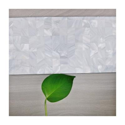 China Art Raw Freshwater Mussel Shell Pearl Mosaic Slab of Parquet Pure Sheets for sale