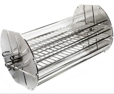 China Universal BBQ Stainless Steel Grill Rotisserie Easily Cleaned Fit Outdoor Basket for sale