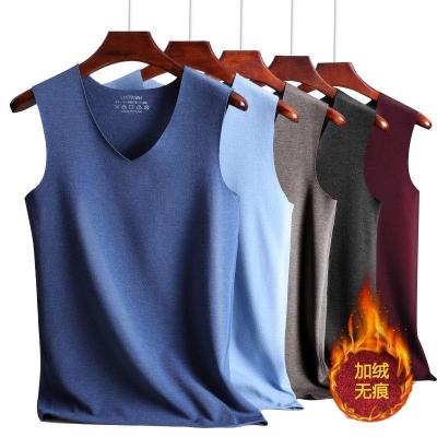 China Others Reversible Fleece Mens Winter Ground Seamless Thermal Underlayer With Thermal Fleece Underwear Top for sale