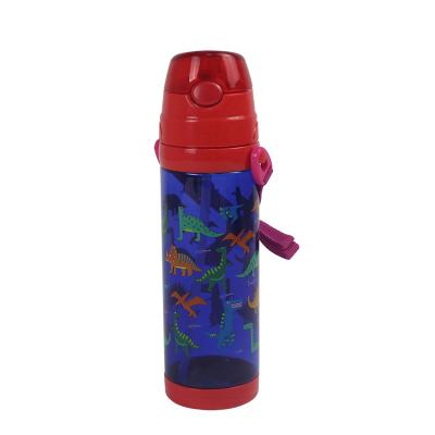 China BPA Free Eco-friendly Gym Plastic Water Bottle Sports Drink Bottle With Straw for sale