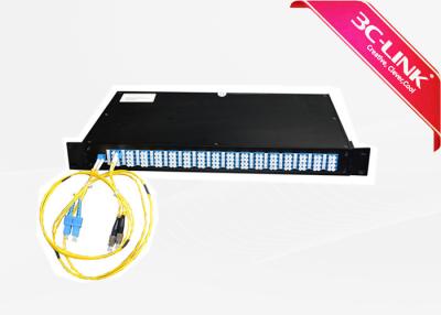 China 128 DWDM Fiber Optic MUX DEMUX Wavelength Division Add Drop Multiplexer for sale