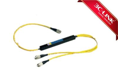 China Fused Biconic Taper Fiber Optic Coupler Splitter Cable Length / Diameter Optional for sale