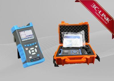 China Lightweight Mini OTDR Test Equipment , Hand Held Power Meter Fiber Optic Test Tools for sale