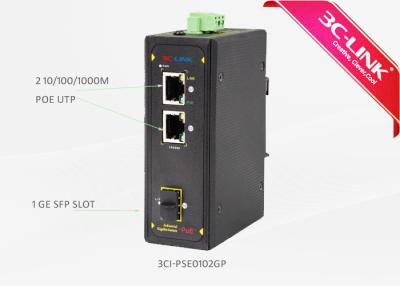 China 2 Port POE Industrial POE Switch SFP Slot For Computer 5 Years Warranty for sale