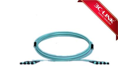 China Corning Fiber MPO MTP Optical Patch Cord 10Gig Fiber Types For LAN/WAN Premises for sale