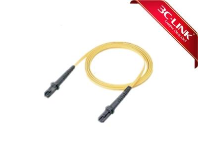 China Industrial MTRJ To MTRJ Fiber MPO MTP Patch Cord With Long Mechanical Endurance for sale