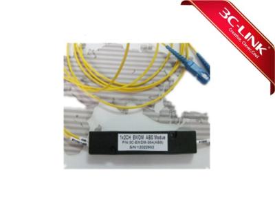 China Extend CWDM Mux / DeMux Modules , Optical Fiber Splitter 1270nm-1610nm Operating Wavelength Range for sale