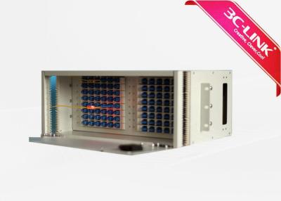 China 96 Cores 4U Rack Mounted Optical Distribution Frame Patch Panel for sale