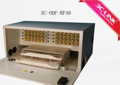 China 4U 48 Cores  Rack Mount Patch Panel optical Termination/ Optical Distribution Frame for sale