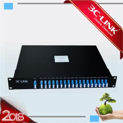 Chine 16 interférence à niveau minimal du système passive de DWDM-MUX-DEMUXfor DWDM d'unité de la Manche à vendre