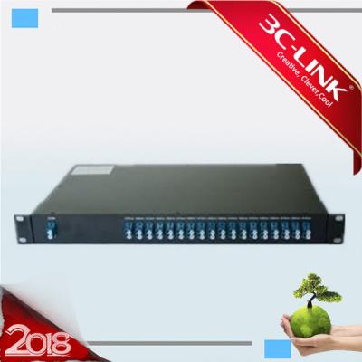 Chine 10 système optique de fibre de l'unité CATV de la Manche DWDM MUX DEMUX/amplificateur optique de fibre à vendre