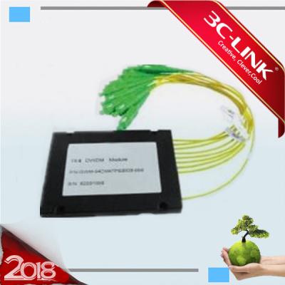 Chine Les ABS dactylographient le module de 12CH CWDM Mux Demux pour les systèmes de WDM 1270 - 1610 nanomètre à vendre