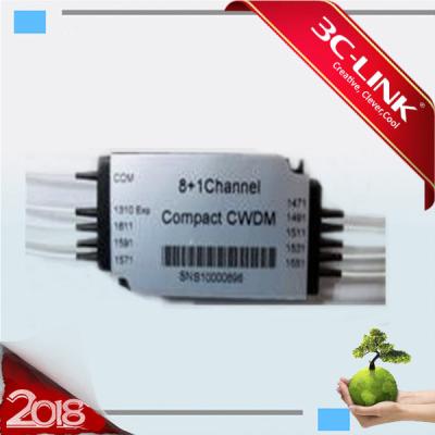 Chine L'espace libre CCWDM--8+1 canaux 1470nm à 1610nm optique s'ajoutent/multiplexage de baisse à vendre