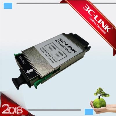 China Fiber Optic Transceiver BI-DI GBIC Transceiver with Simplex SC Connector for sale