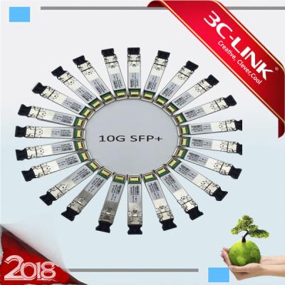 China Koaxial-Ethernet der SFP-Faser-Optiktransceiver-Modul-Unterstützungs10gbase, Duplex-LC-Verbindungsstück zu verkaufen