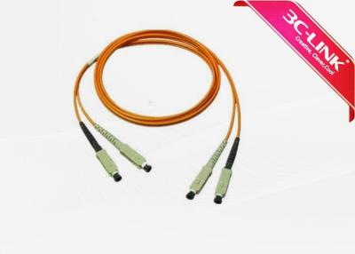 China SC To SC MPO MTP Patch Cord , Fiber Optic Jumper Cable Data Processing Networks for sale