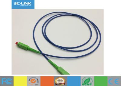 China FTTH Armoured Fiber Optic Patch Cord Fiber Optic Cable For Networking for sale