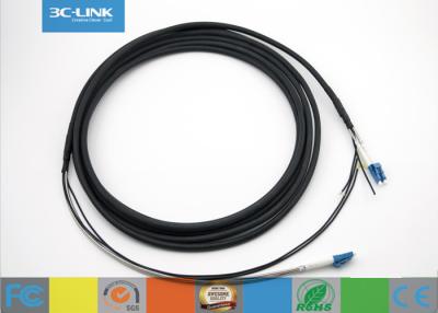 China DLC/DLC GYFJH  2 Core Fiber Optic Cable Assembly Outdoor Protected Branch Cable for sale