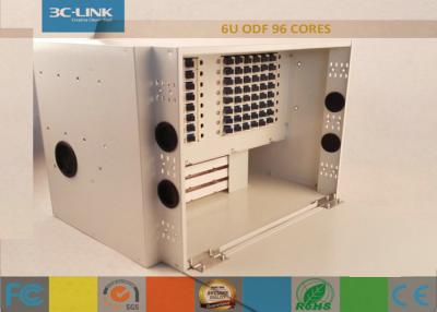 China High Reliability 6U Rack Mount Fiber Optic Distribution Frame Local Area Network for sale