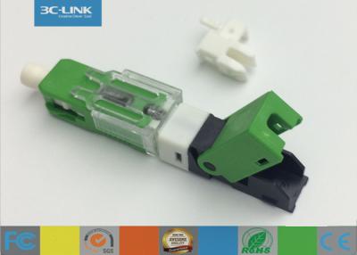 China SC APC manual Low Loss Pre Polished Field Installable Connector For Premise Environments for sale