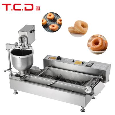 China Deep and Mini Commercial Semi Automatic Yeast Fryer Donut Easy Operate Yeast Maker Full Automatic Machine for sale